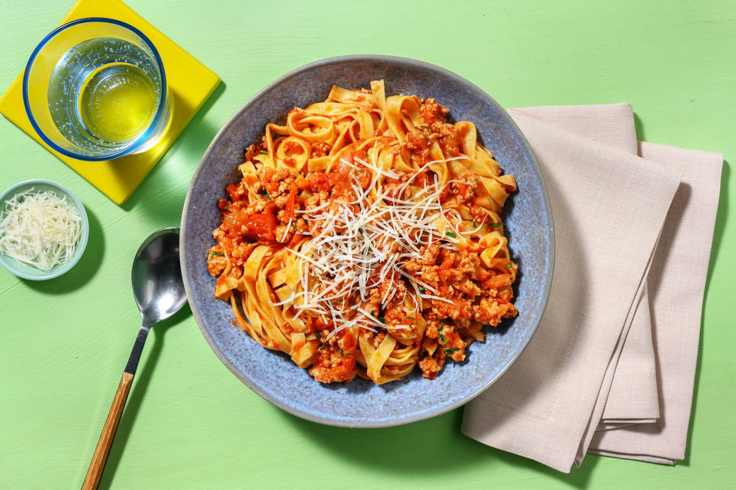 Tagliatelle fraîches alla salsiccia de porc