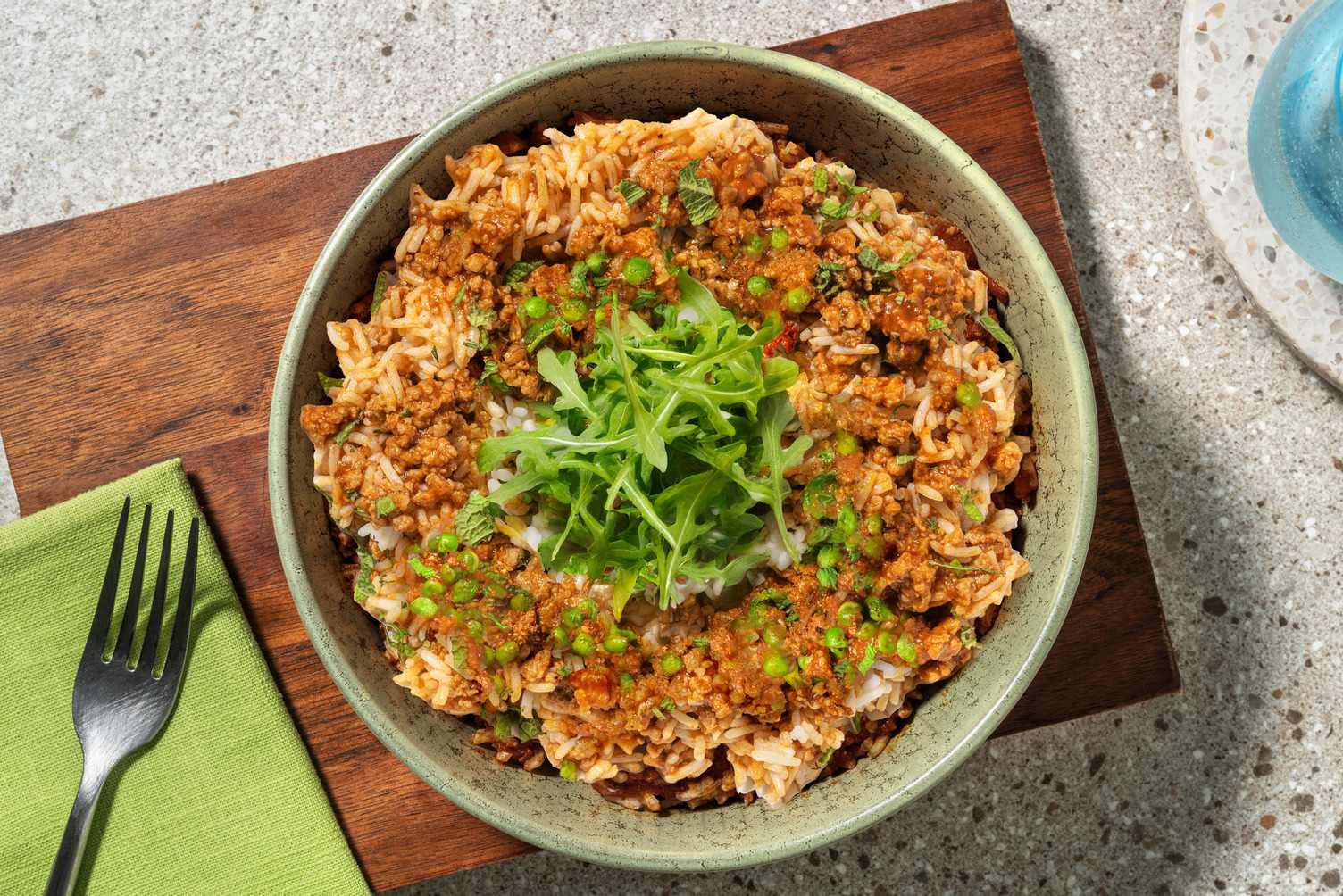 Chermoula Spiced Lamb and Rice