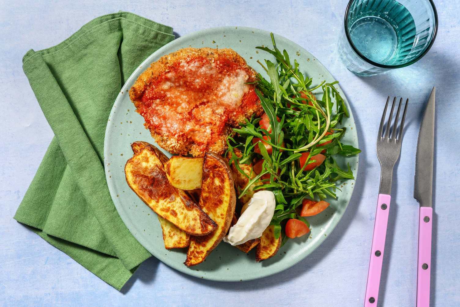 Klassisk kylling parmigiana 
