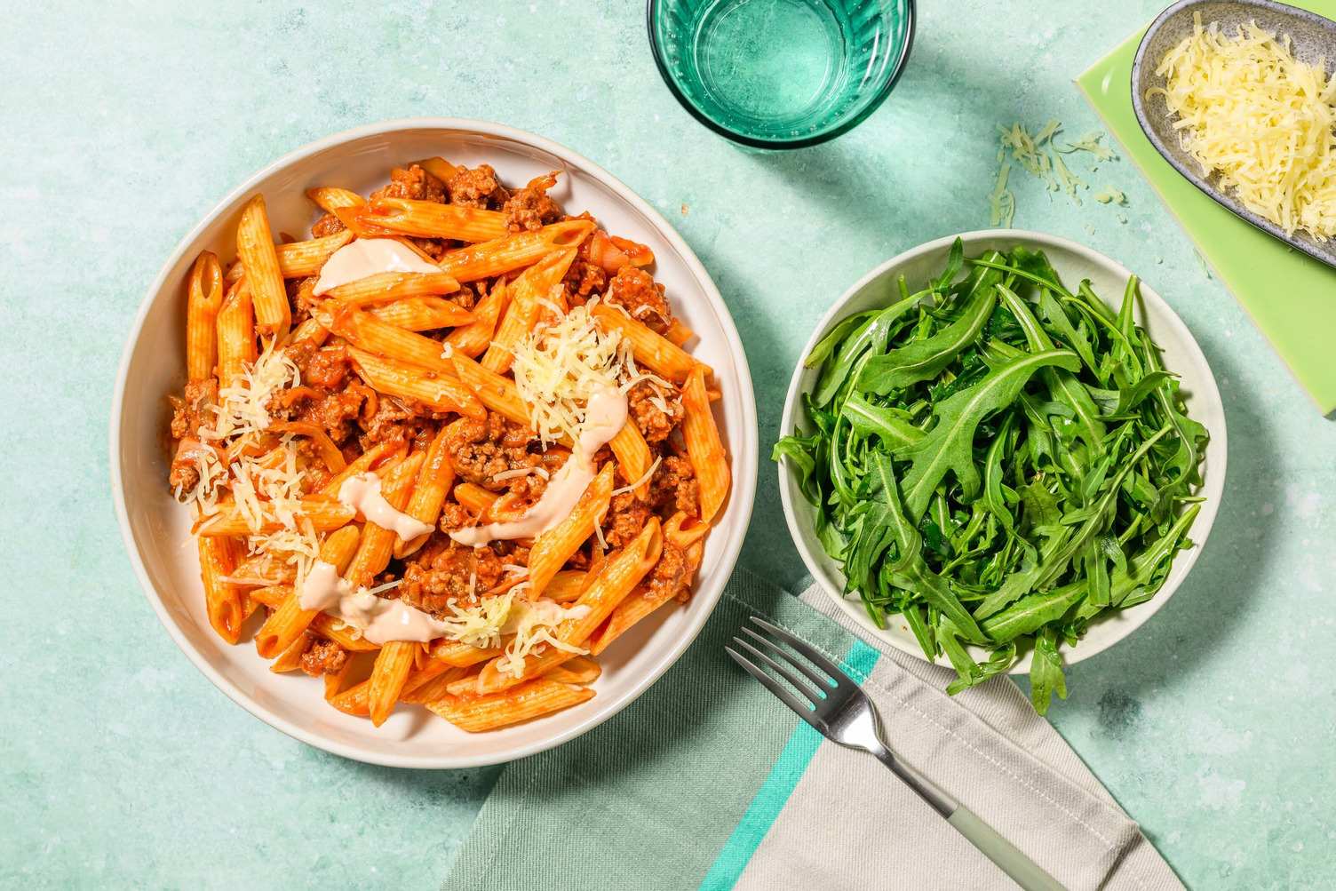 Cheeseburger Inspired Pasta