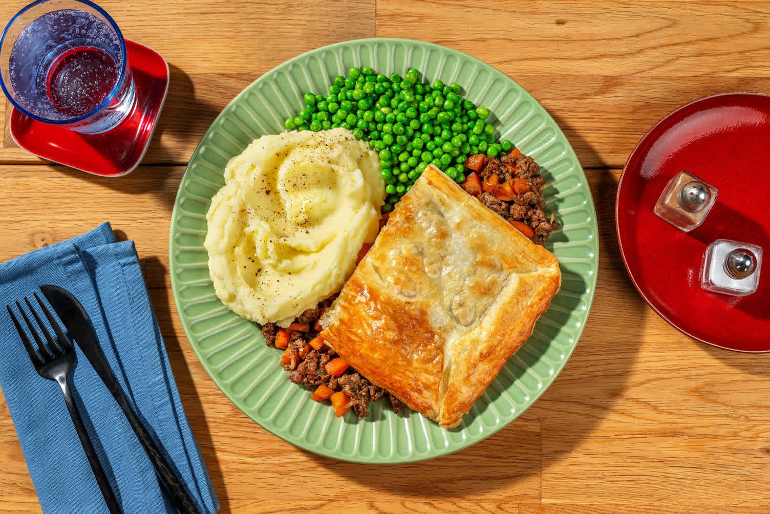 Brilliant Bacon, Beef, and Caramelised Onion Puff Pie
