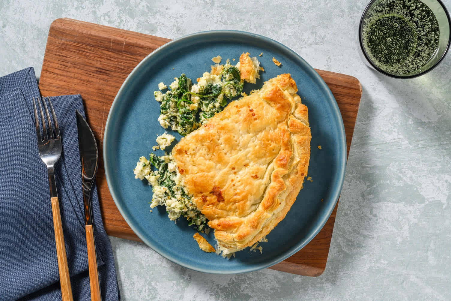 Spanakopita - torta salata alla greca