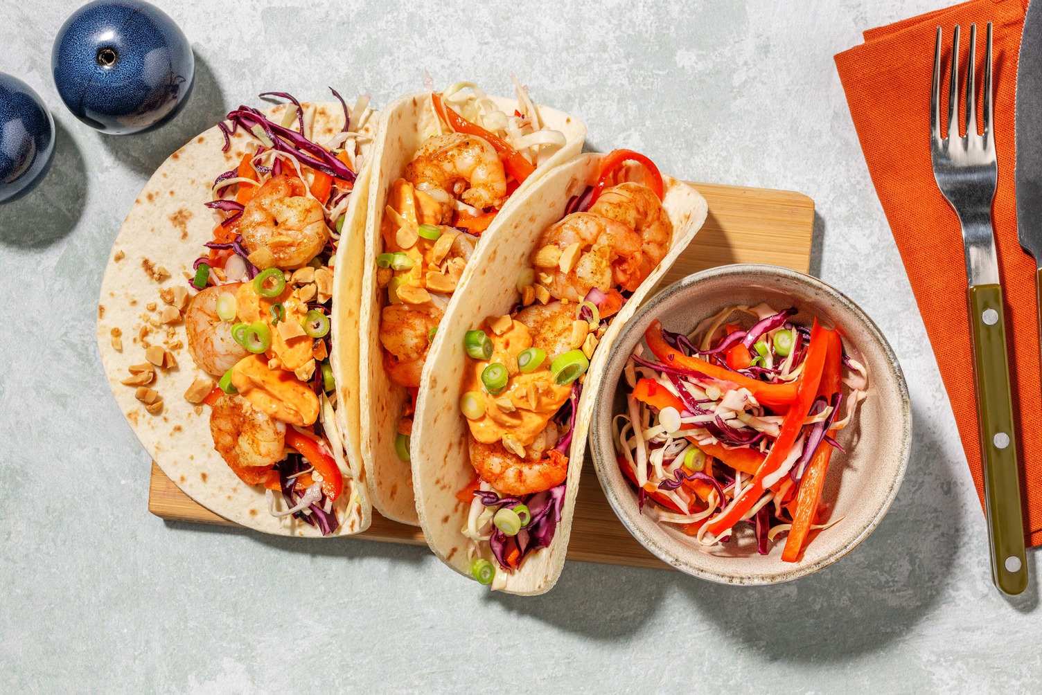 Wraps au saumon sucré-épicé façon asiatique