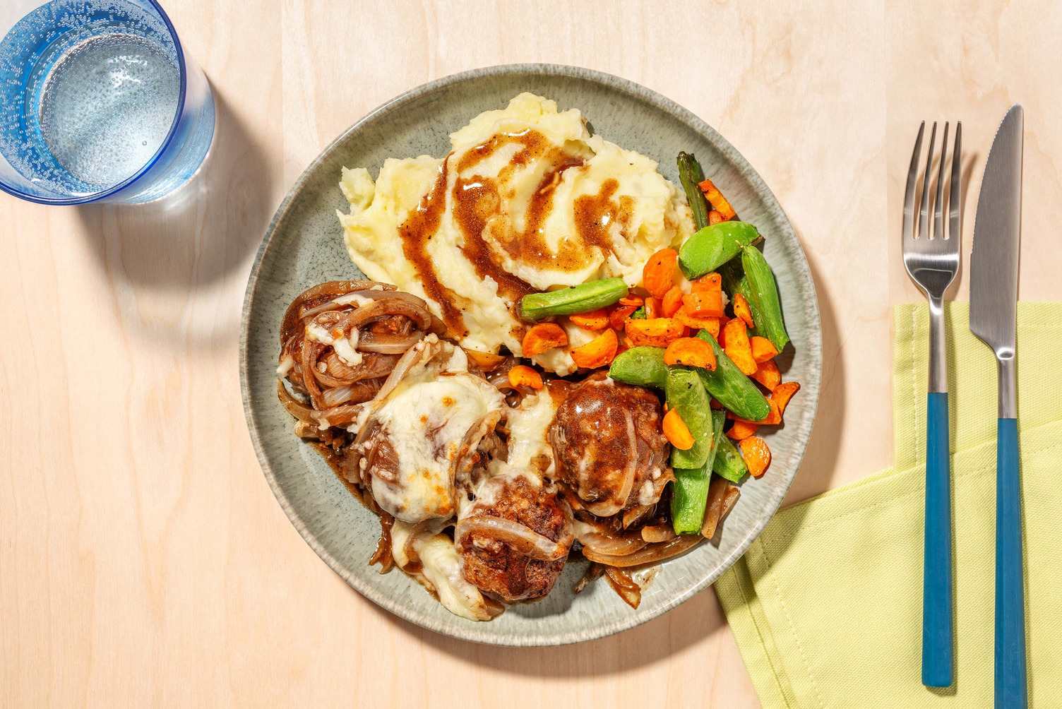 French Onion Turkey Meatballs