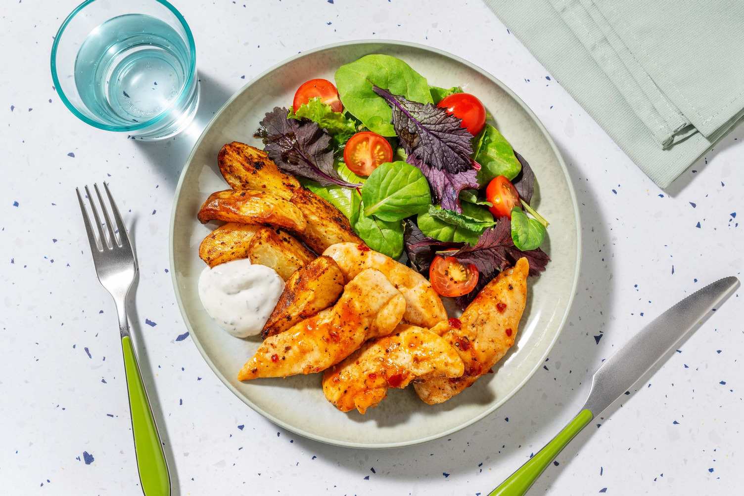 Poulet BBQ sucré et collant