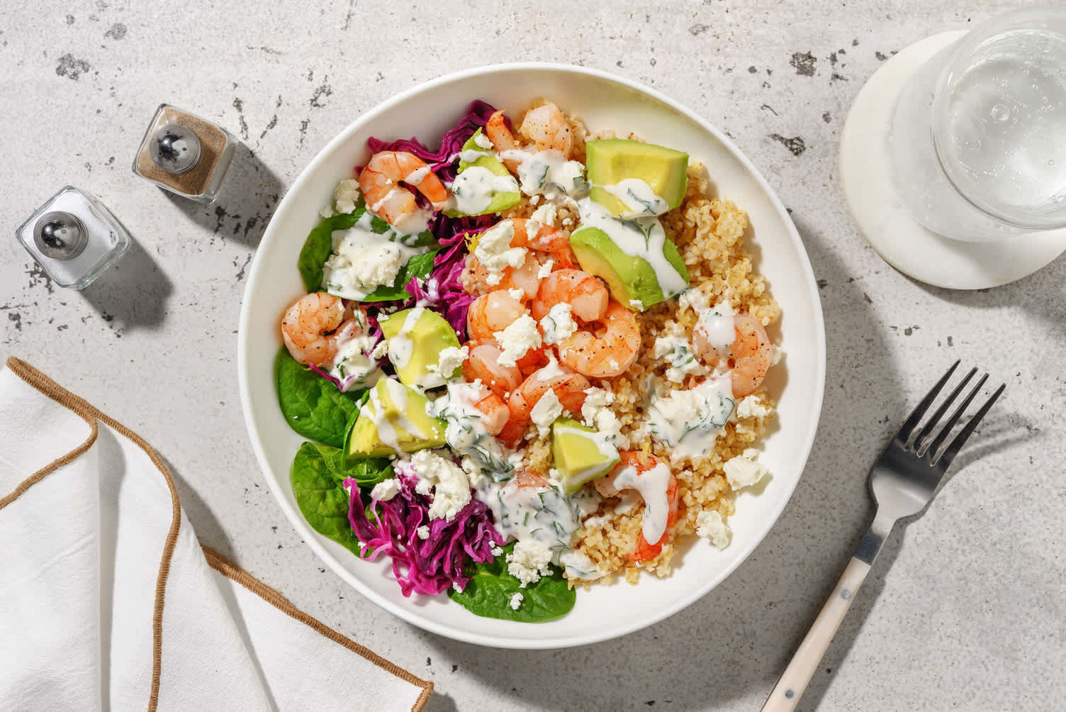 Repas futé : Crevettes grillées au citron et à l'ail