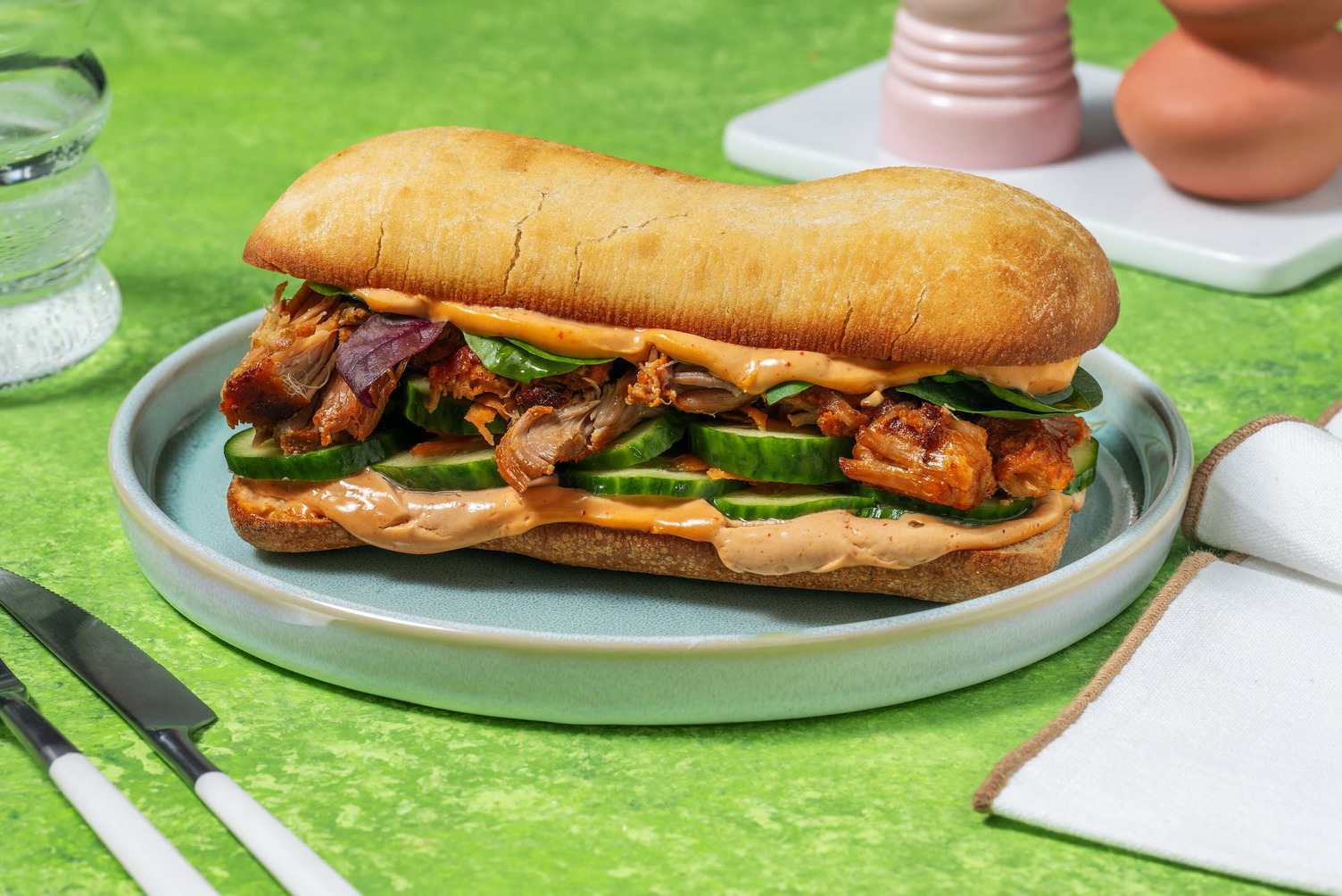 Banh Mi - sandwich vietnamita al pulled pork