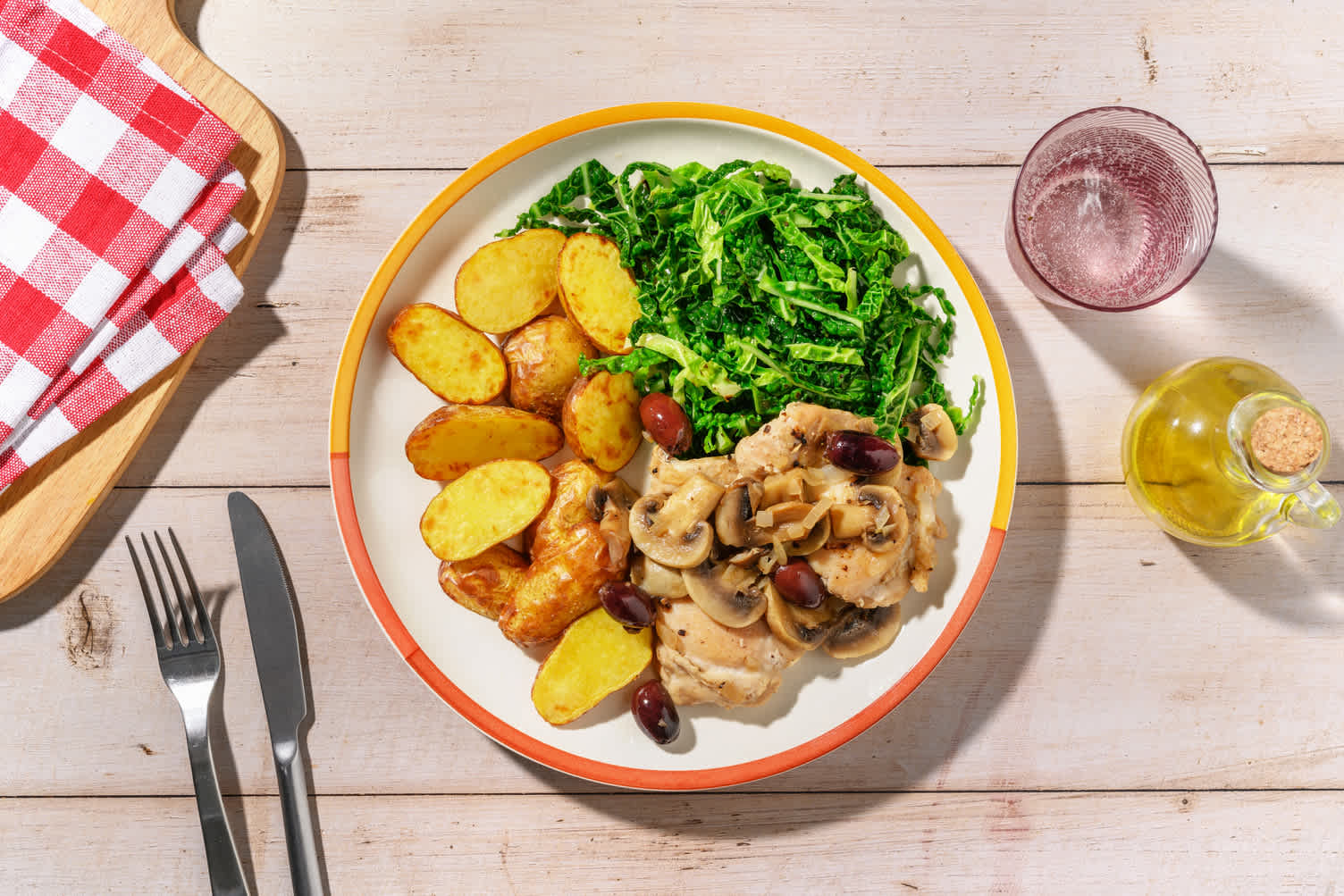 Bistecche di pollo alla cacciatora
