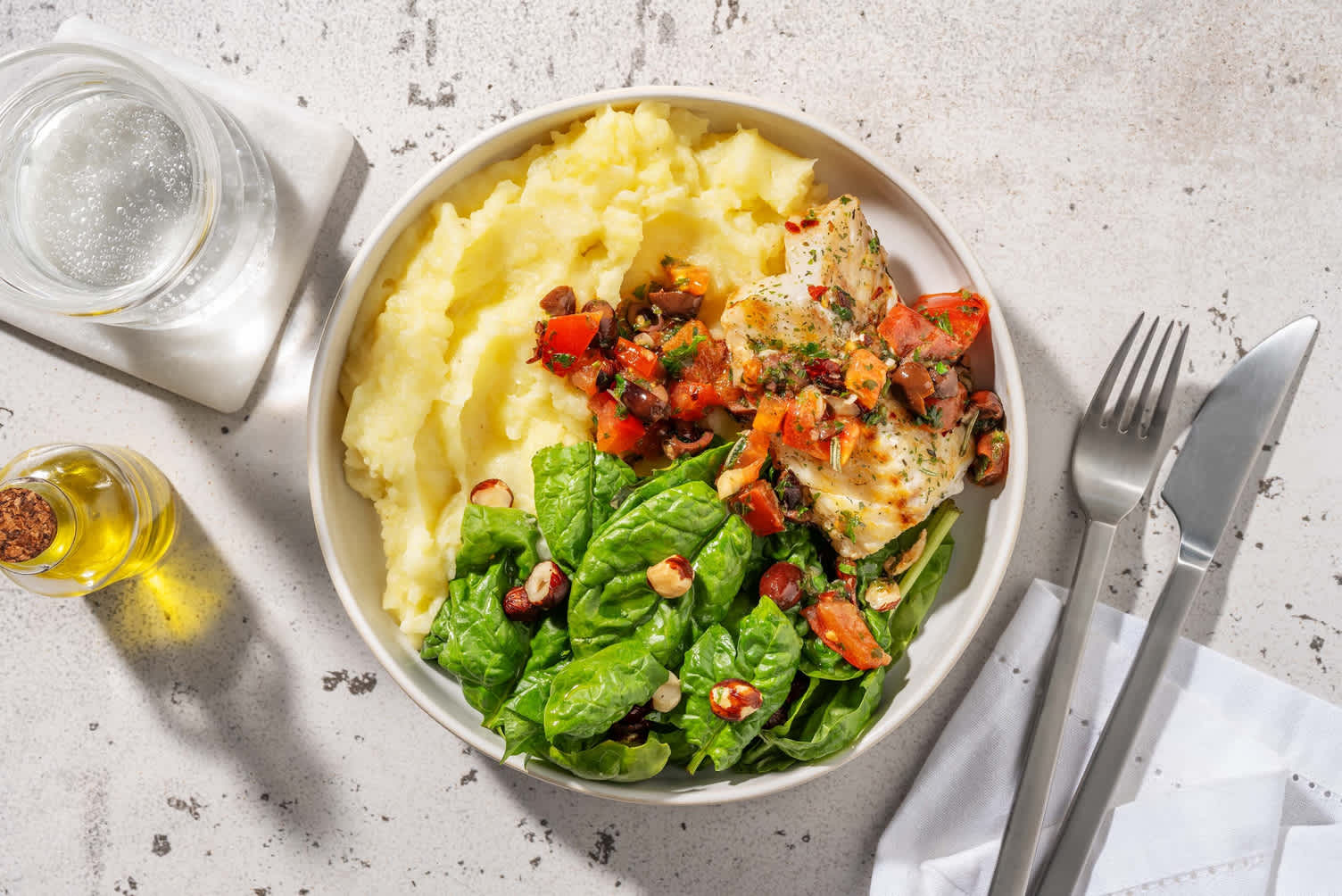 Pannestekt torsk og saus vierge