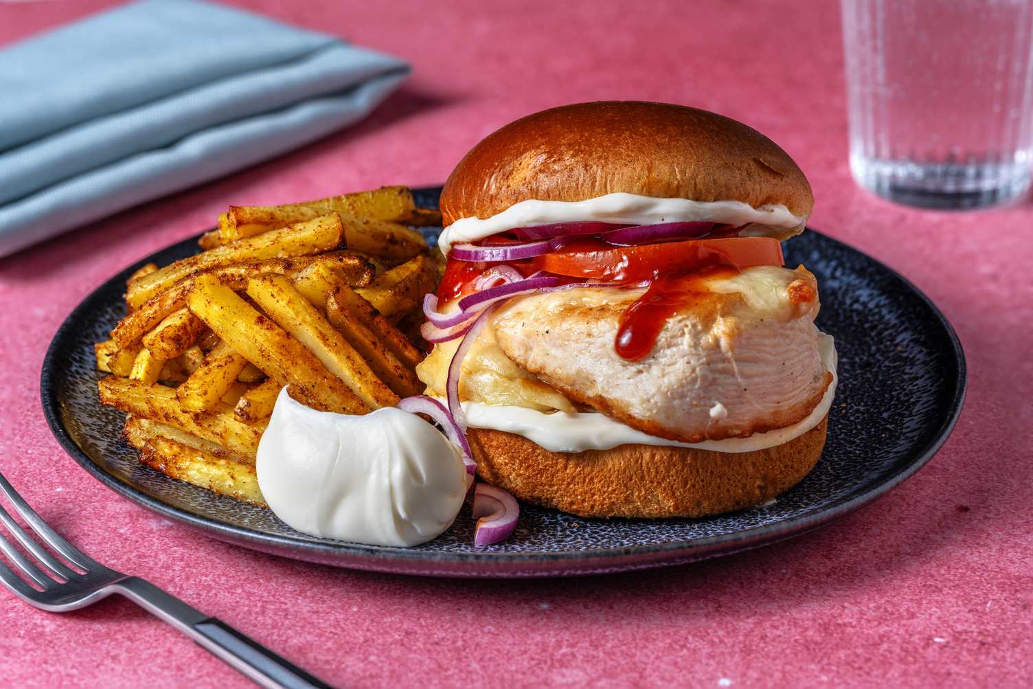 BBQ Chicken Burger