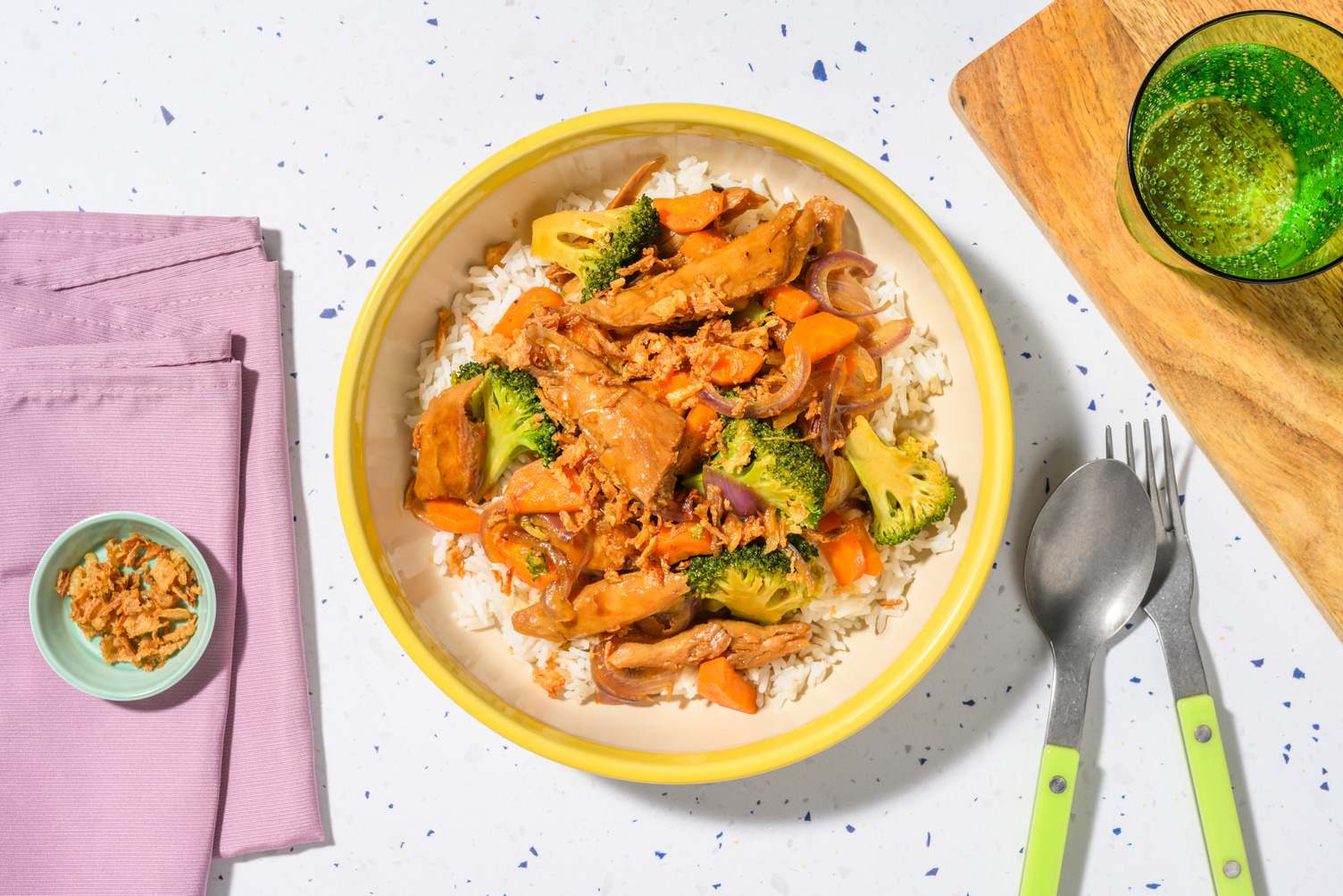 Le Végé : émincés veggie façon teriyaki