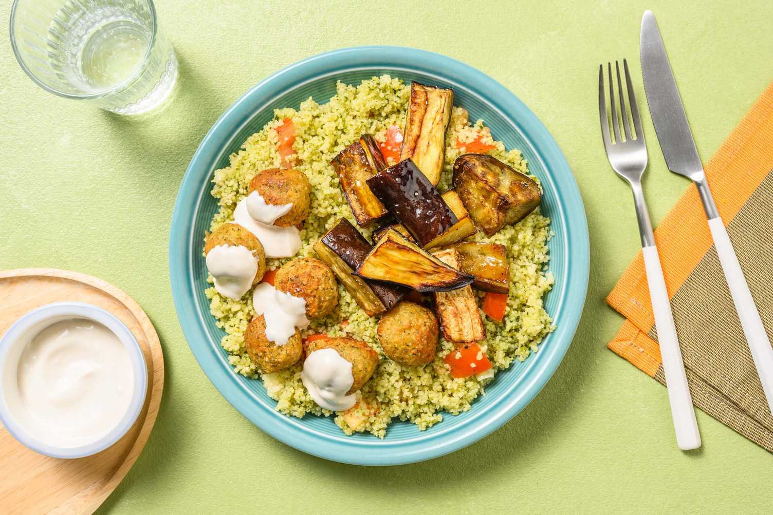 Falafel Mezze Bowl