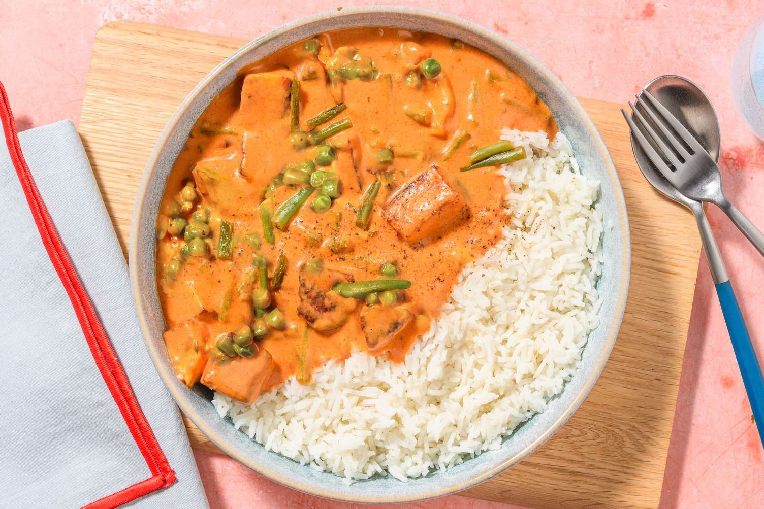 Halloumi and Mango Chutney Masala