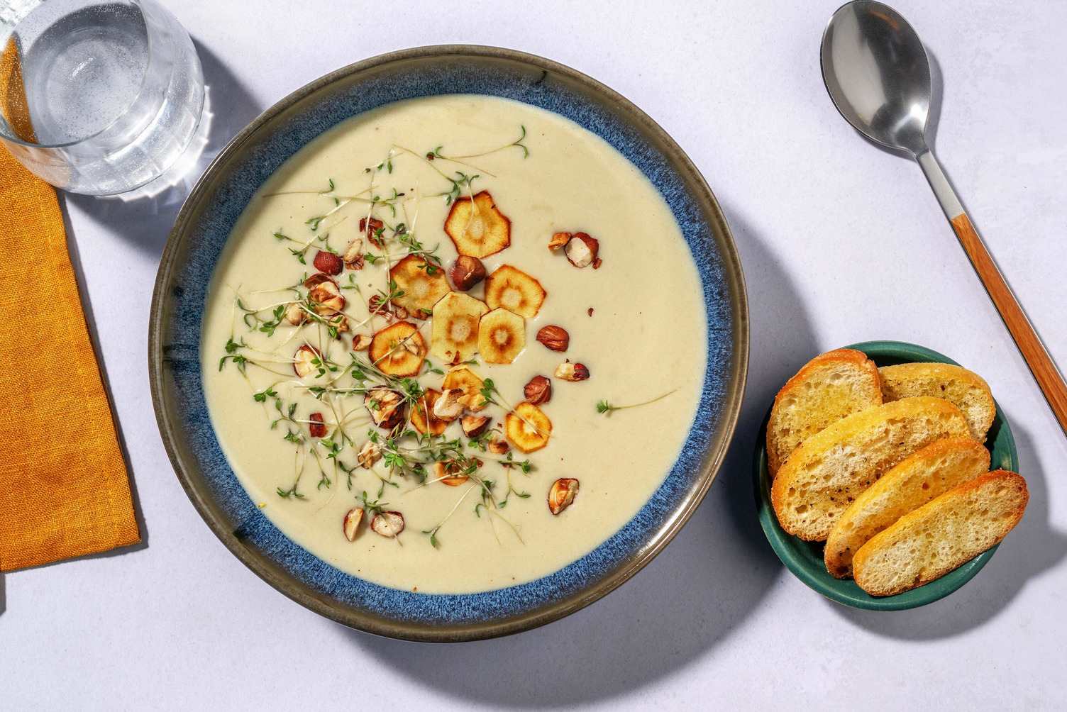 Creamy Jerusalem Artichoke Soup