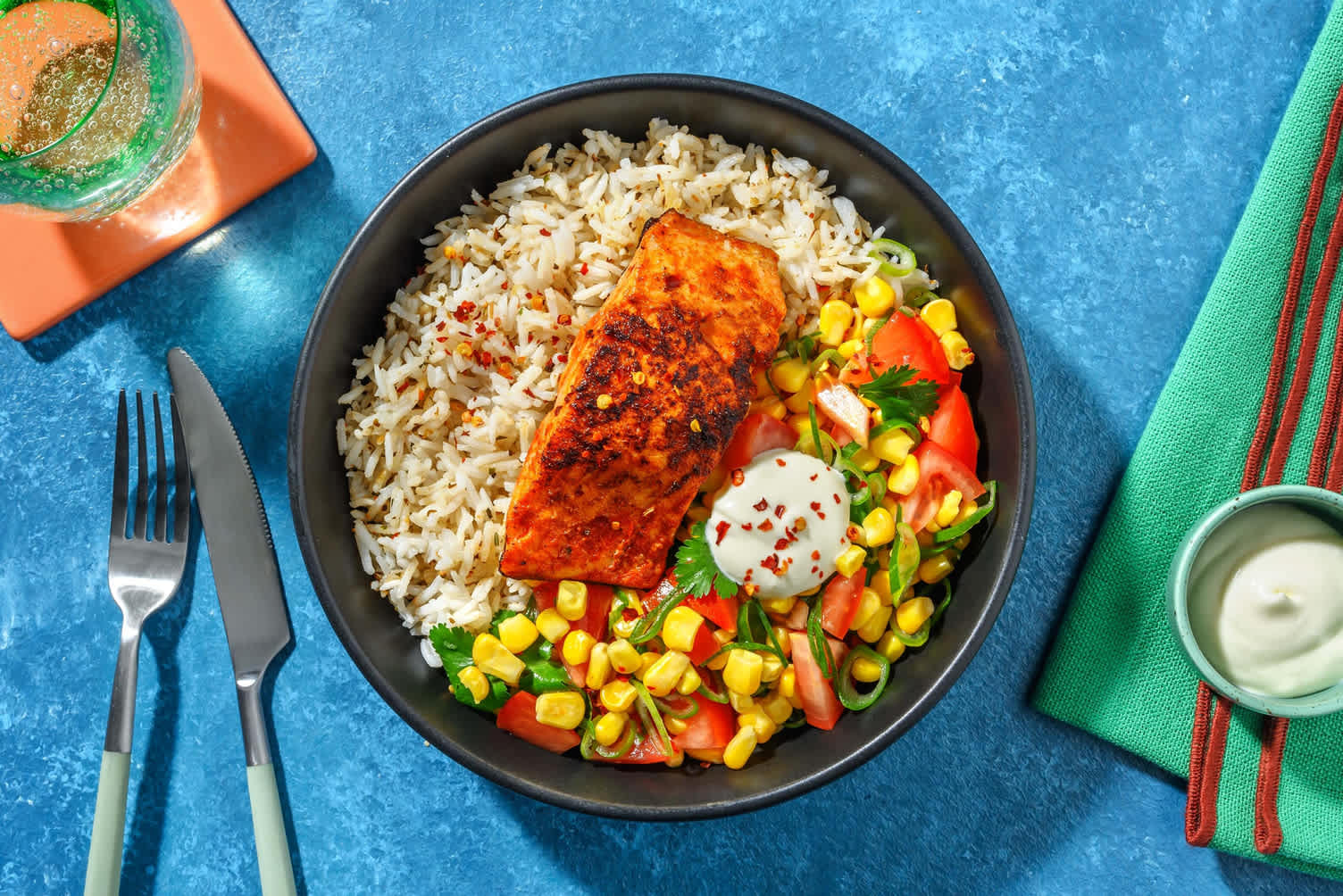 Mexicansk laksebowl