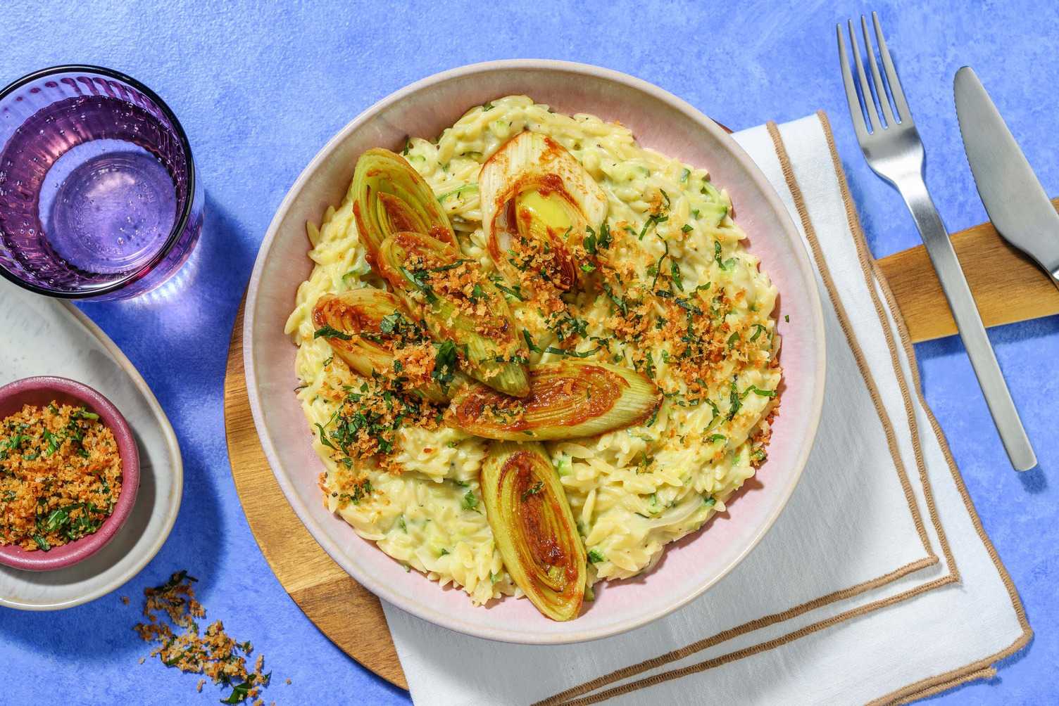 Cremet zucchini-'orzotto'