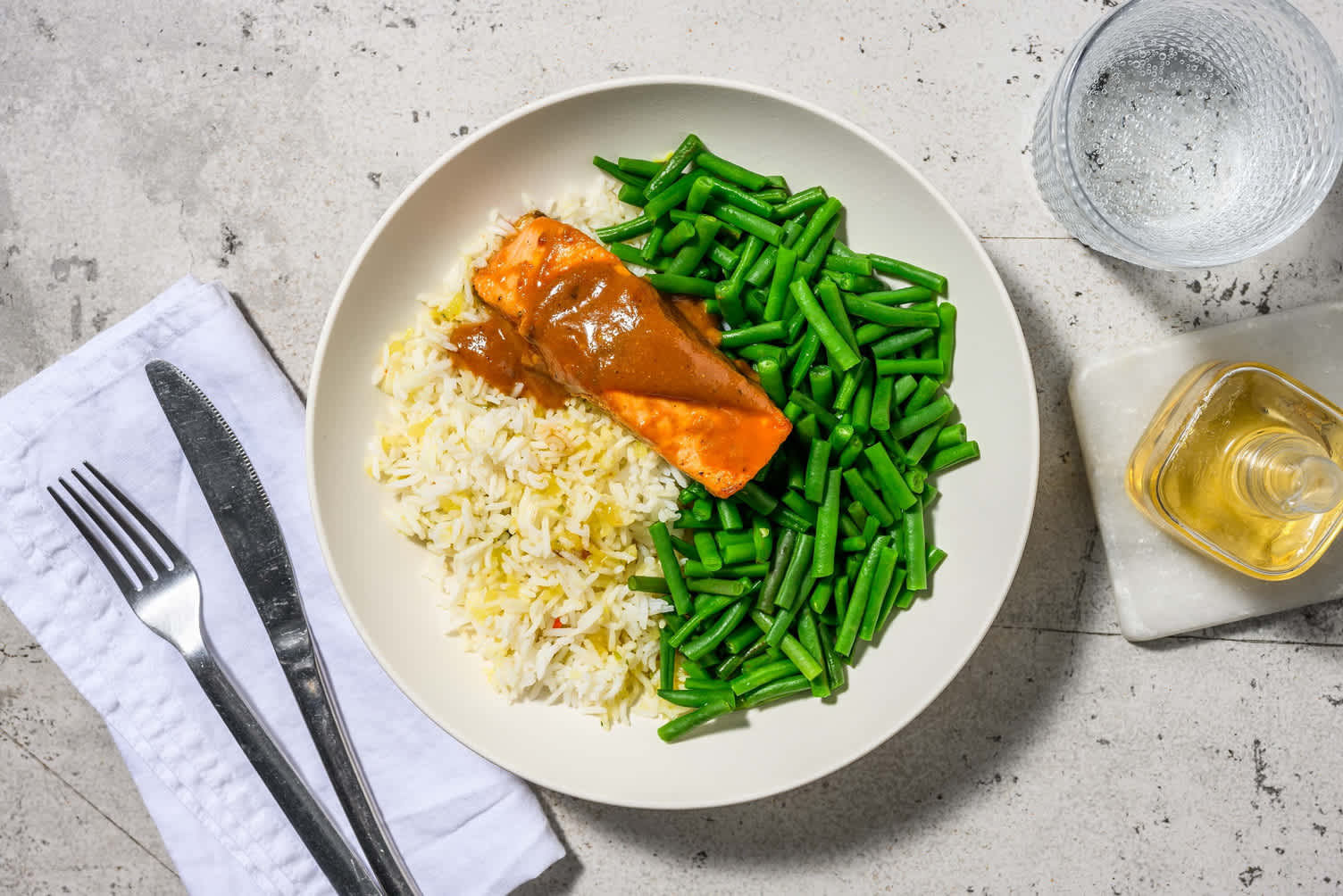 Bowl de saumon au miso
