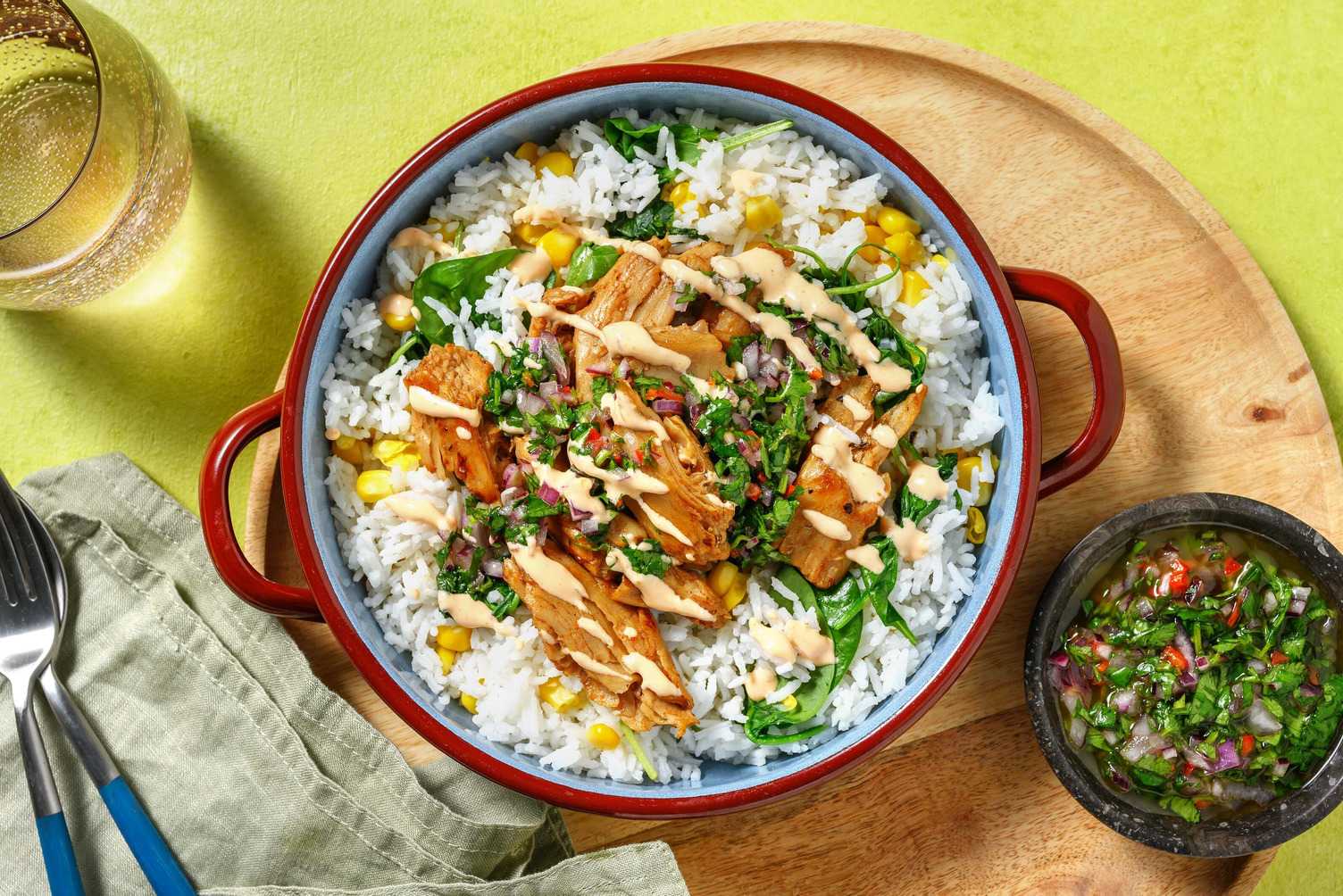 Cajunkrydrede vegetarstrimler
