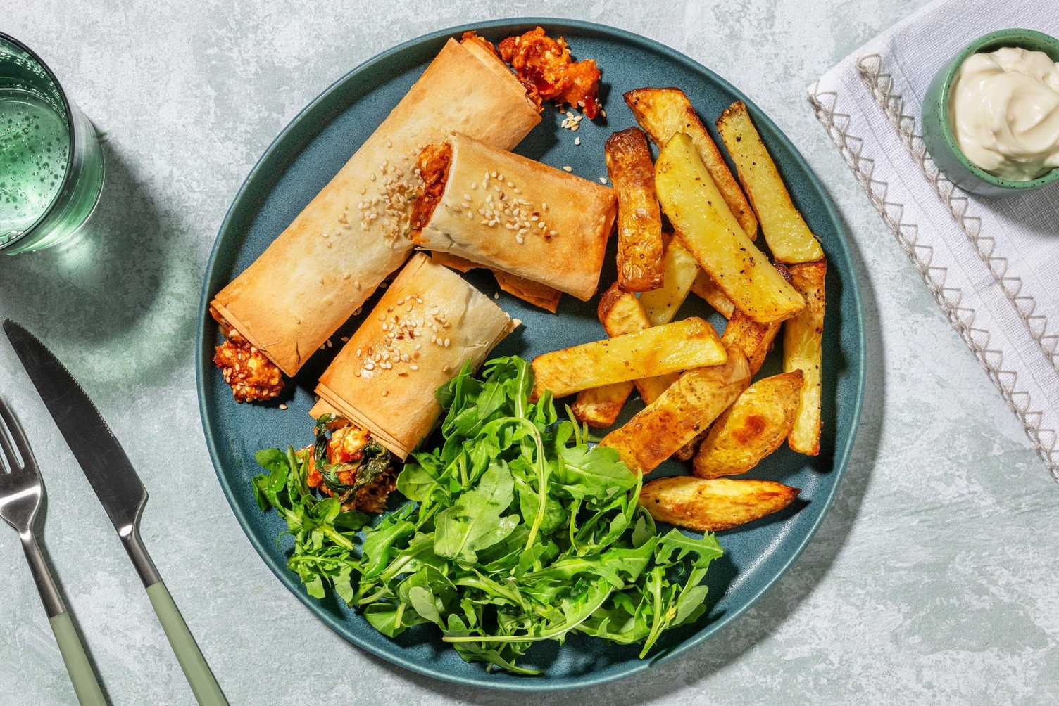 Spanakopita Inspired Sigara Böreği