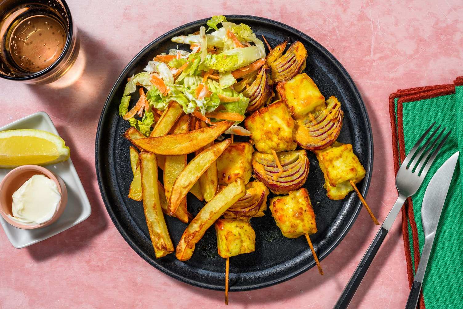 Korma Chicken Breast Skewers