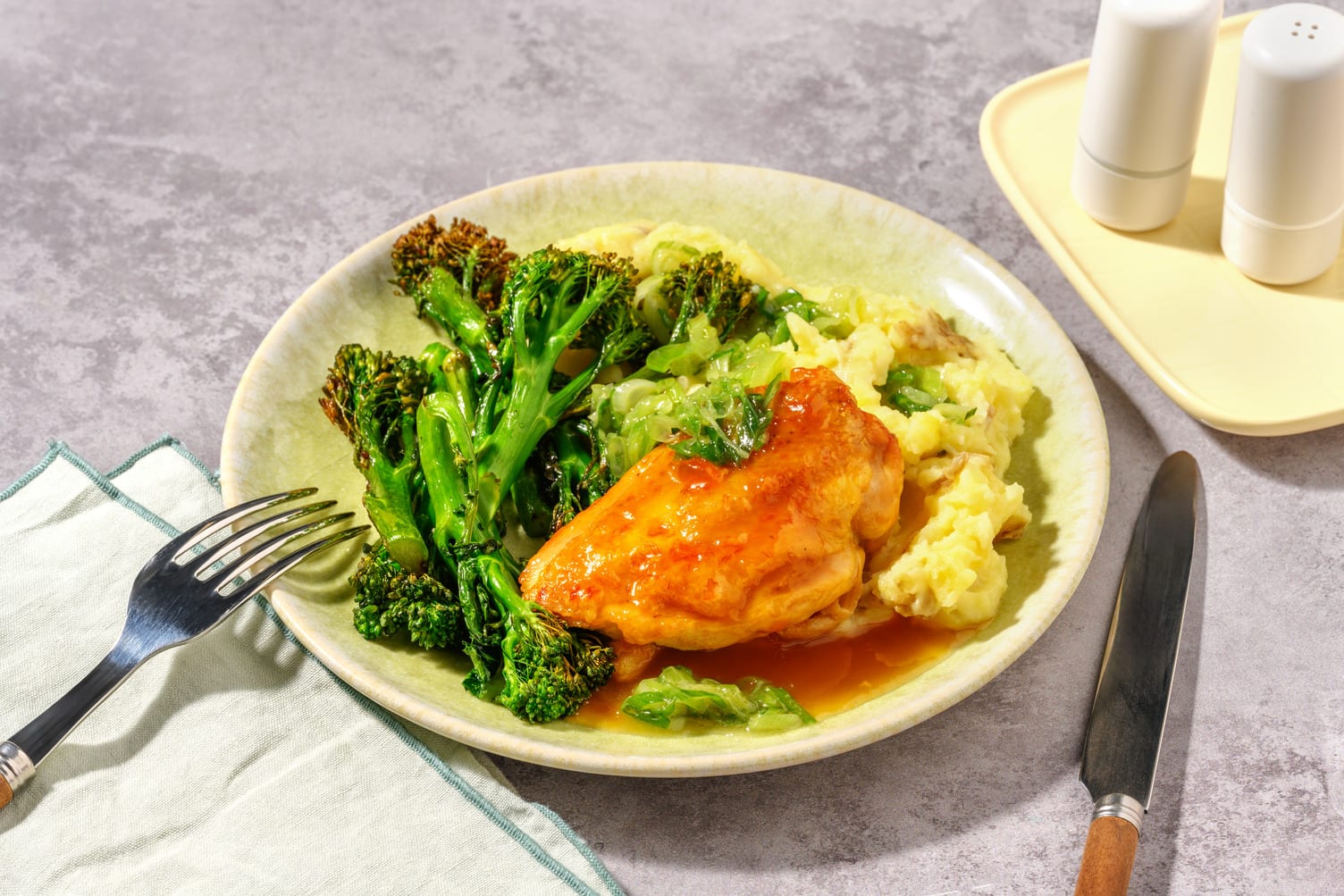 Apple and Sage Glazed Chicken