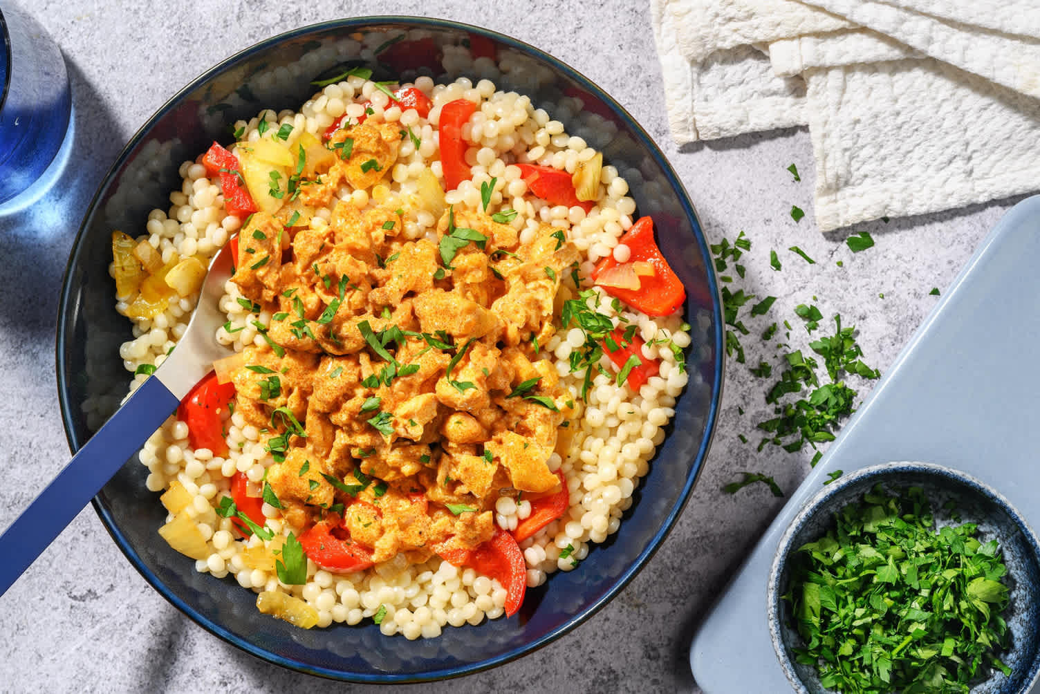 Pollo cremoso 'paprikash' all'ungherese