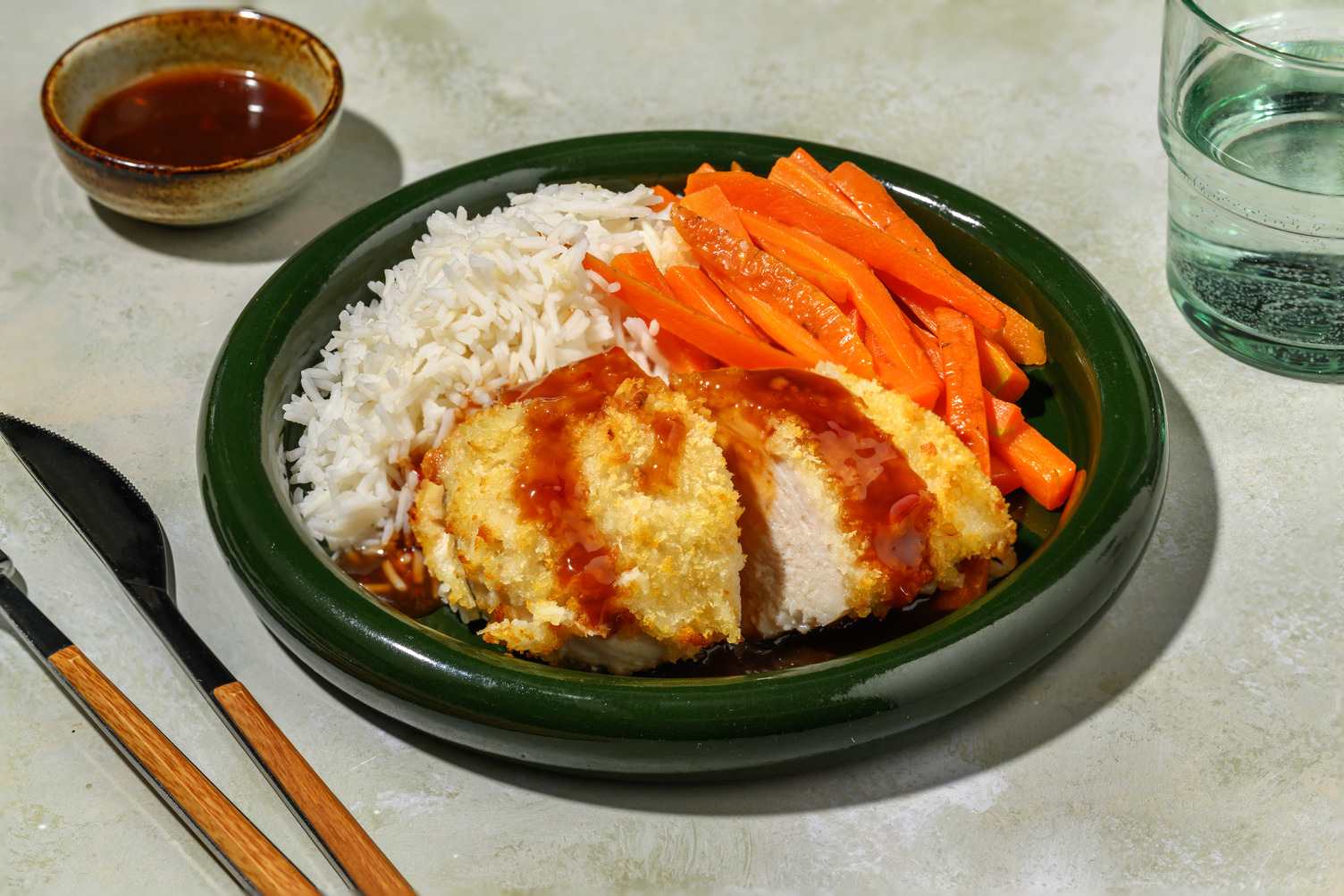 Crispy Chicken in Sweet Teriyaki Sauce