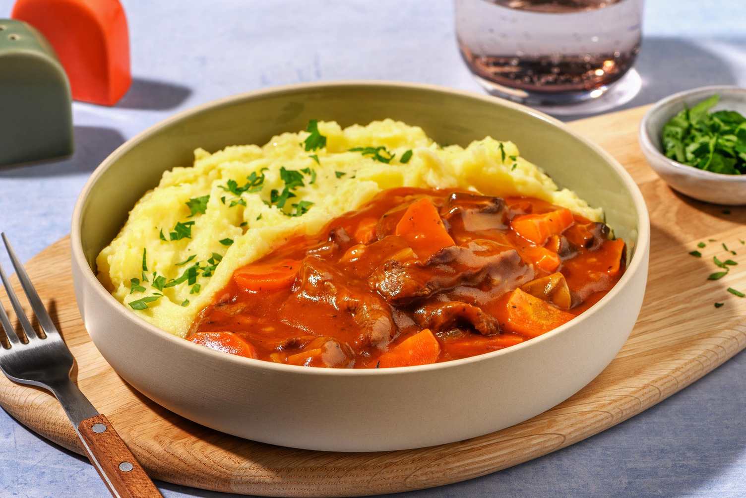 Steak nach Boeuf Bourguignon Art