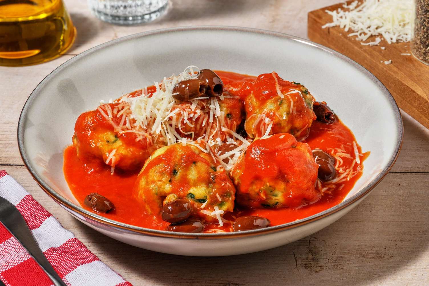 Gnudi di erbette, ricotta e Grana Padano