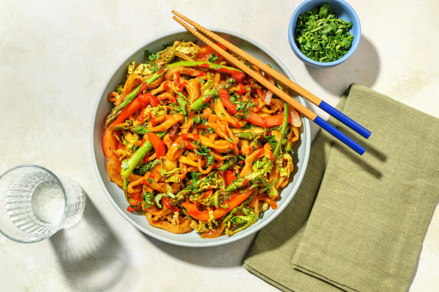 Biang Biang Inspired Hand-Cut Noodles in Hoisin Sauce