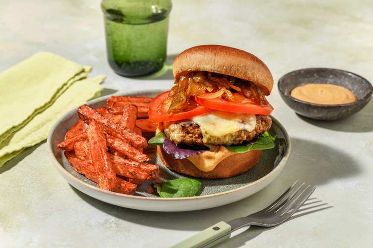 Classic Beef Cheeseburger