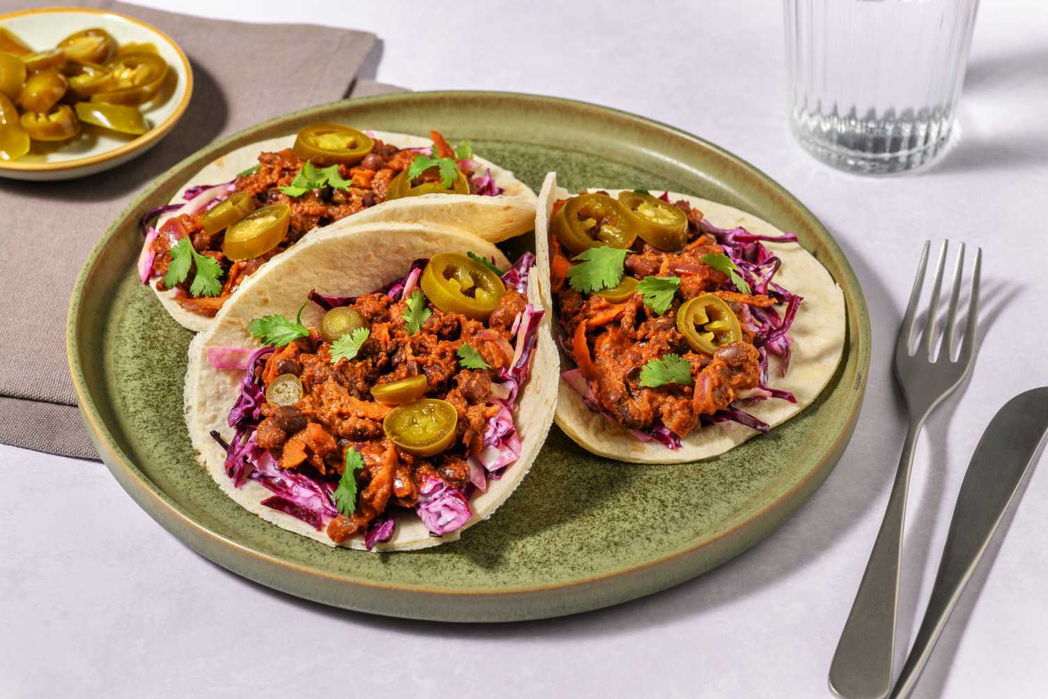 Super Quick Tex-Mex Black Bean Tacos