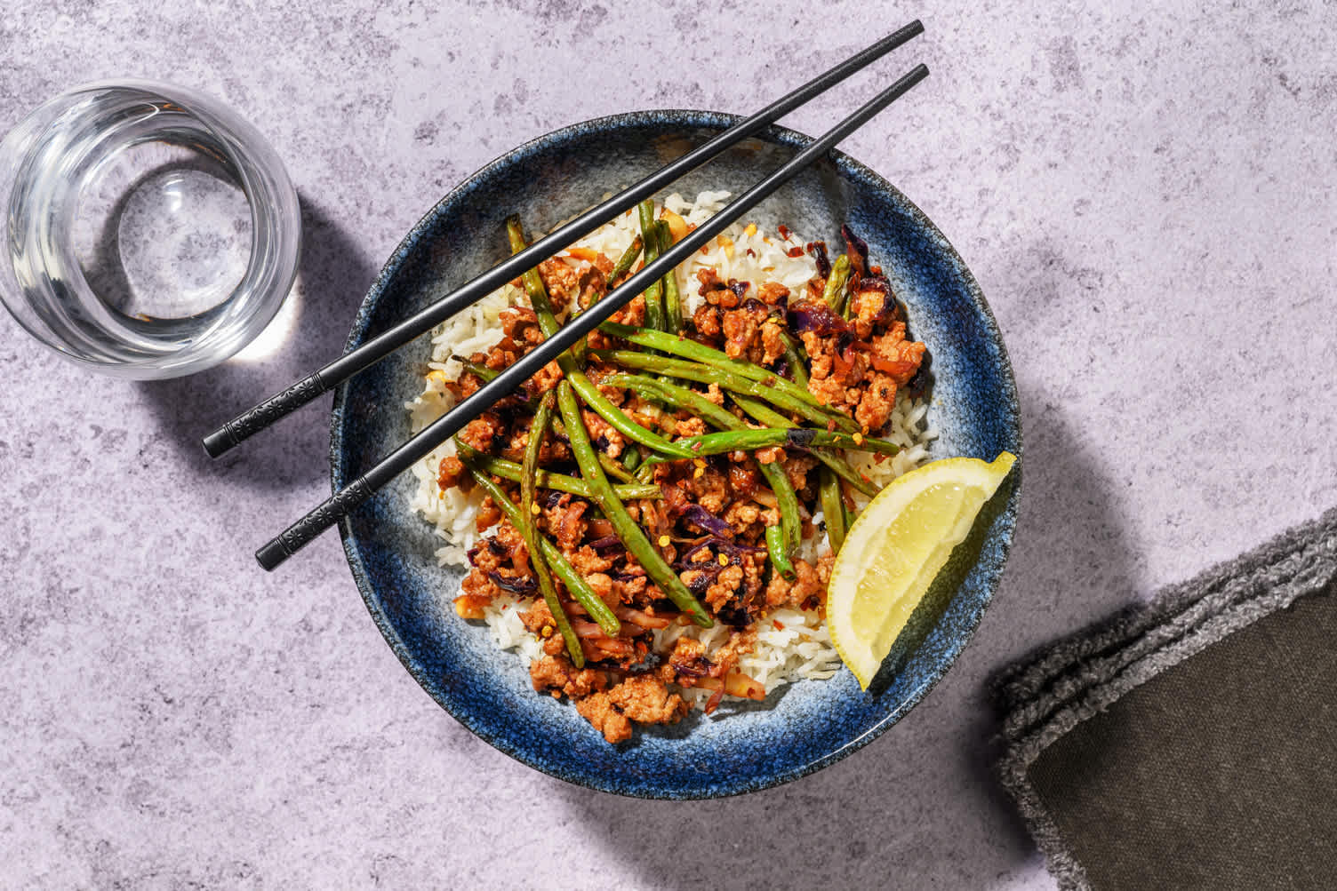 Ginger Pork & Veggie Stir-Fry