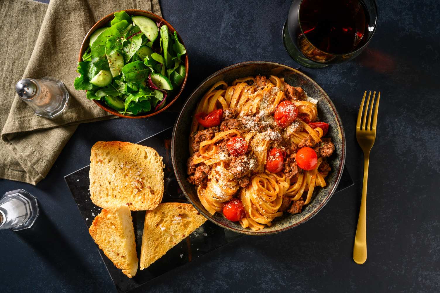 Italian Lamb Ragu Fettuccine