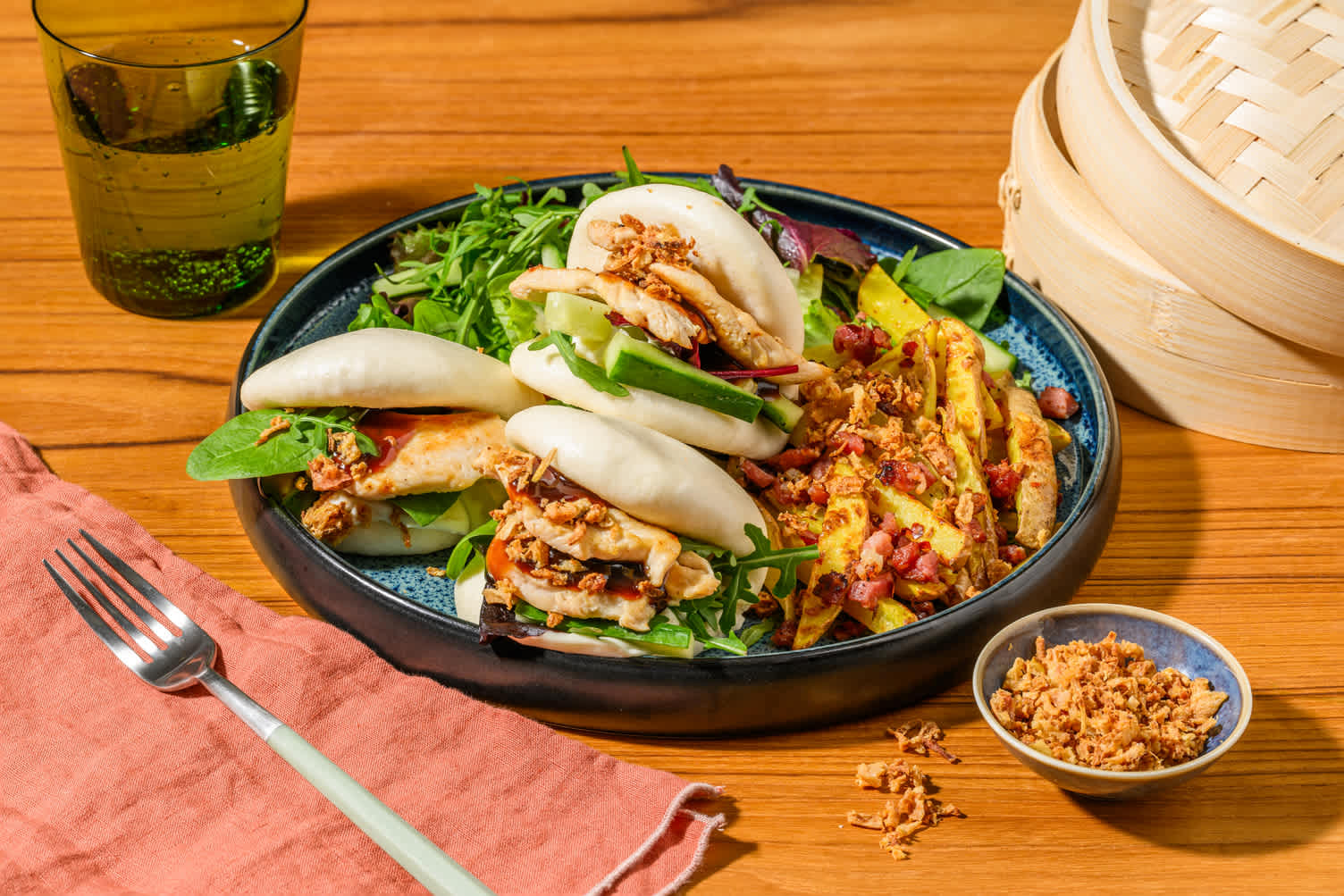 Hoisin Chicken Baos