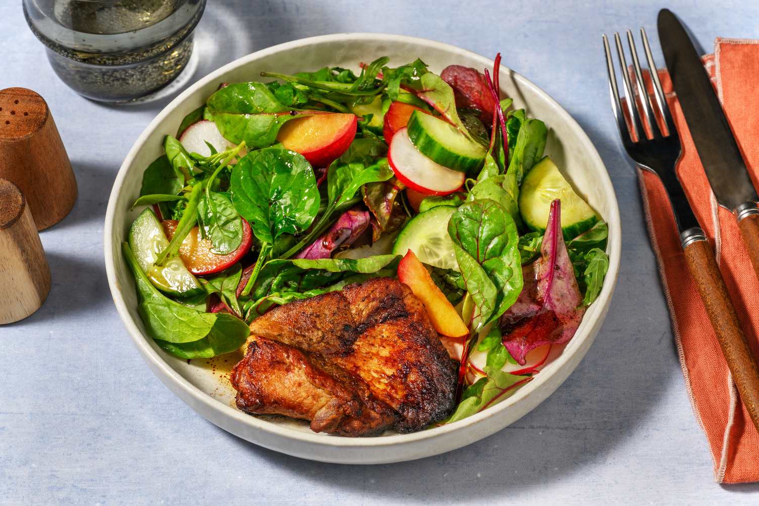 Honey-Glazed Pork Steak