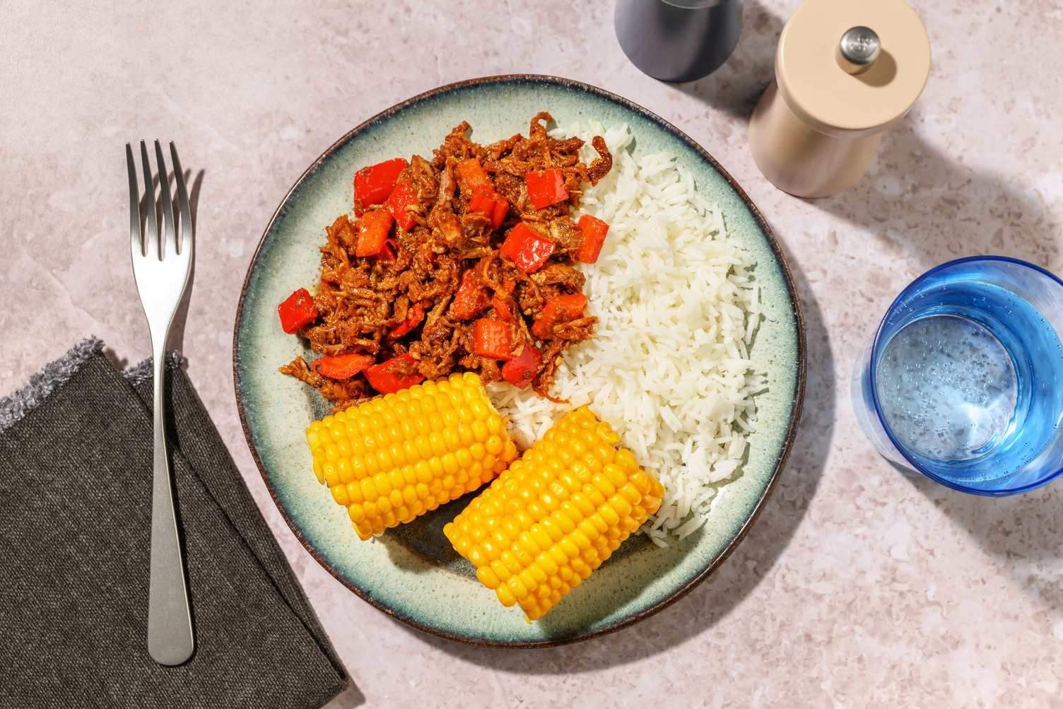 Tex-Mex Pulled Pork & Capsicum