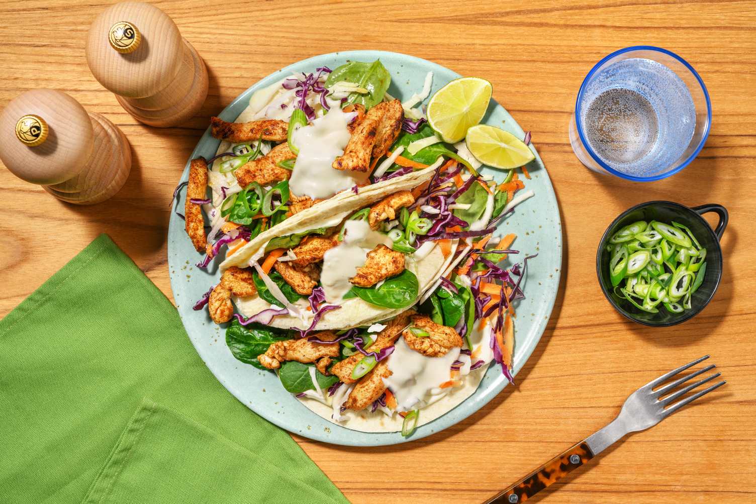 Tex-Mex Chicken Tacos