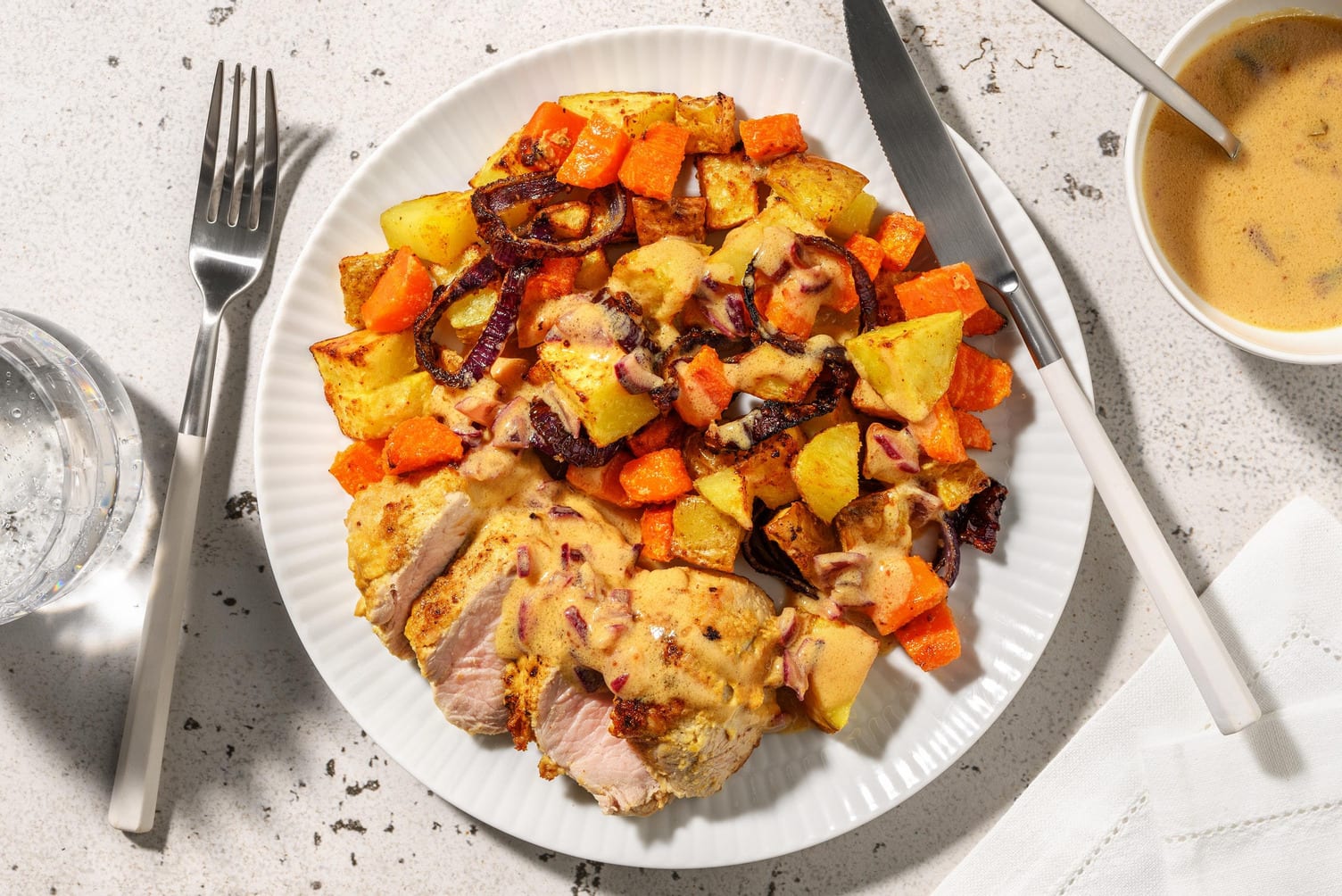 Cal Smart Roasted Pork and Veggies