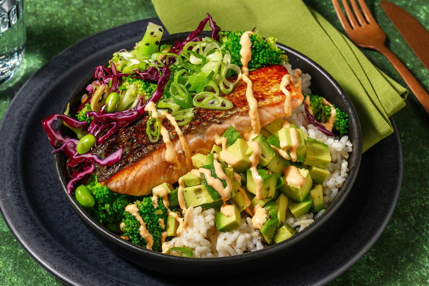 Sushi-Inspired Gingery Salmon Bowls