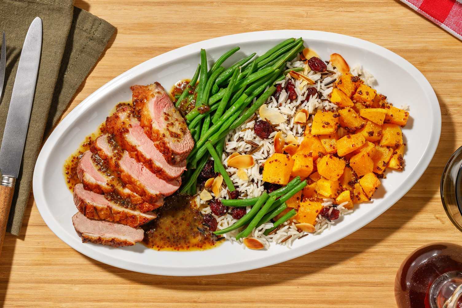 Maple-Glazed Duck
