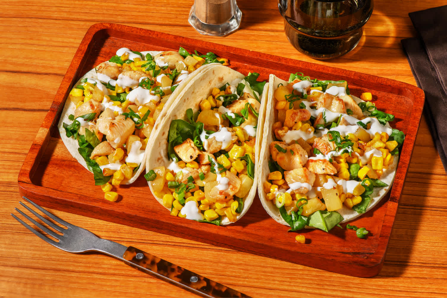 Quick Caribbean-Spiced Chicken Tacos