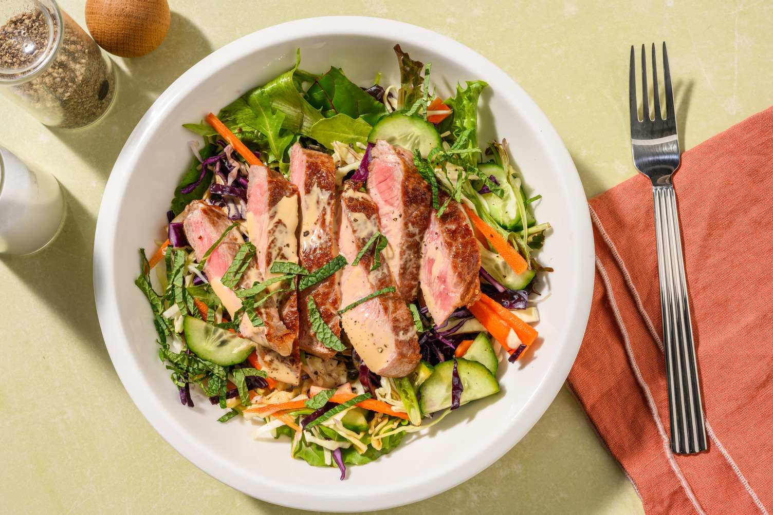 Thai-Style Seared Beef Rump & Slaw