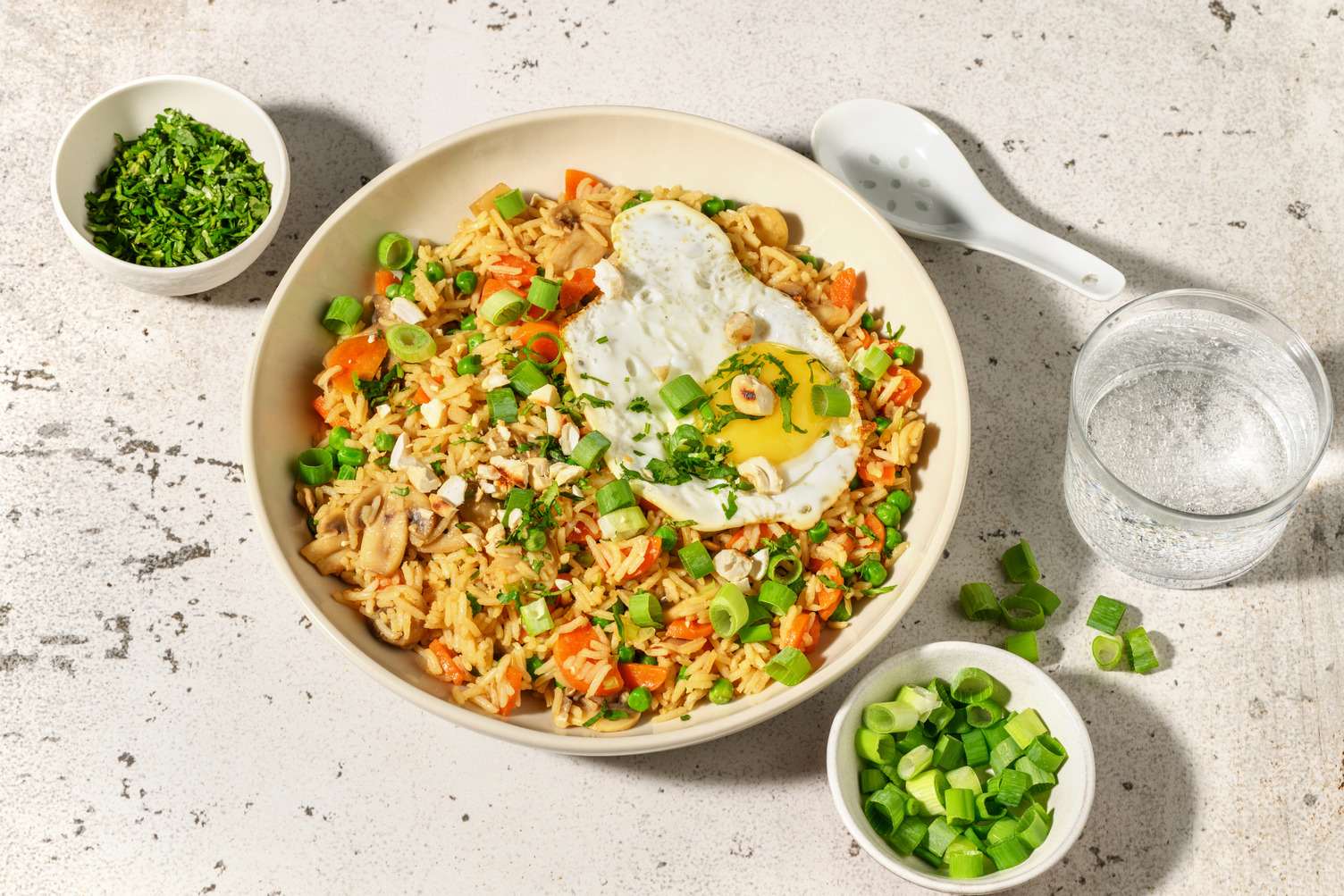 Riz sauté multi-légumes