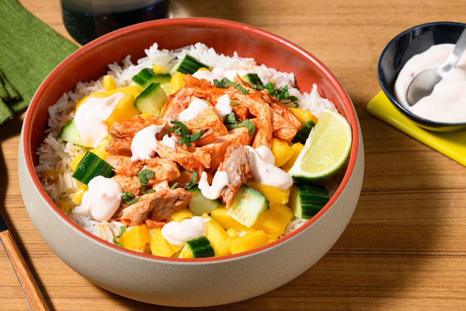 Paddington's Poké Bowl with Salmon