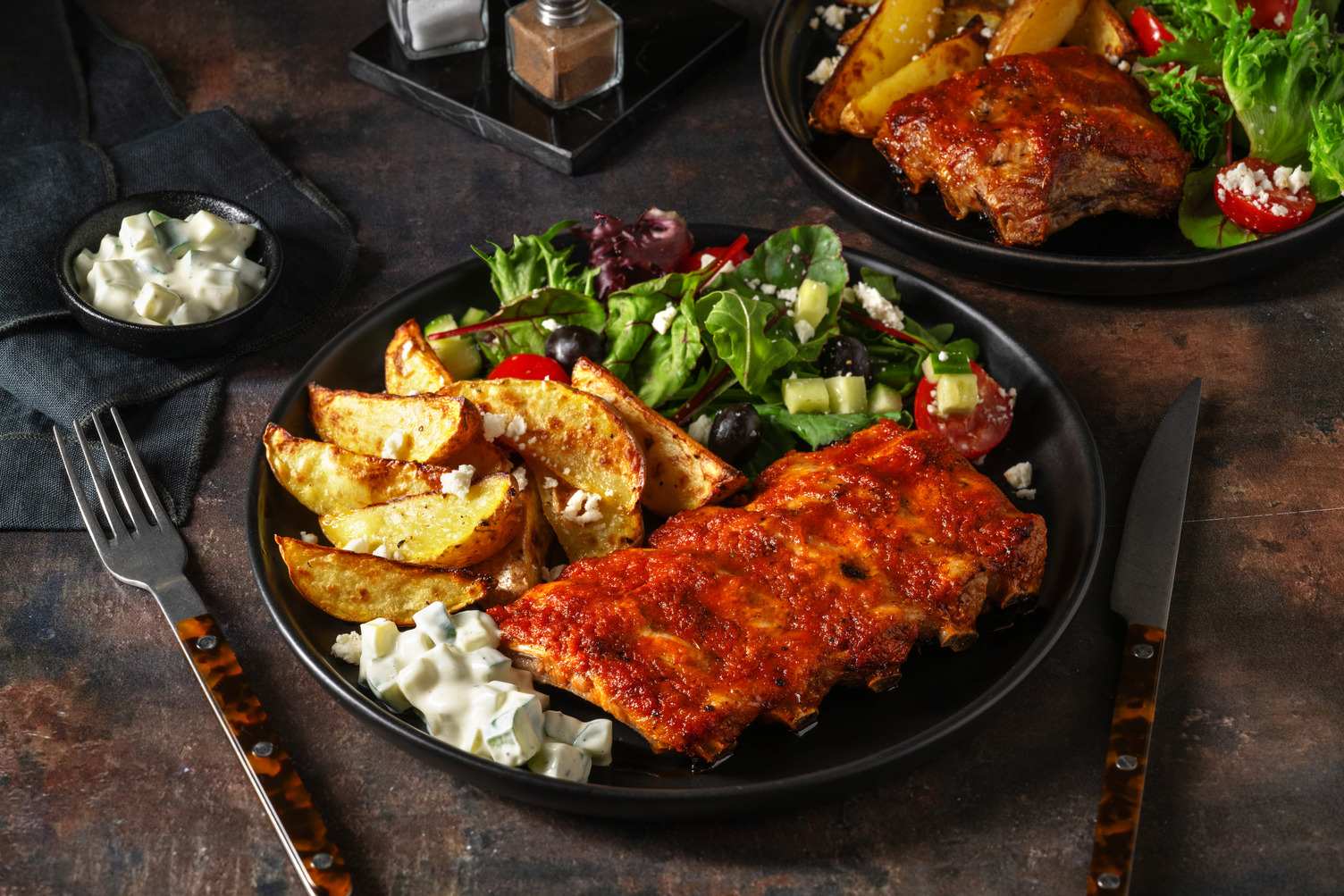 Greek Style Oregano & Sun-Dried Tomato Ribs