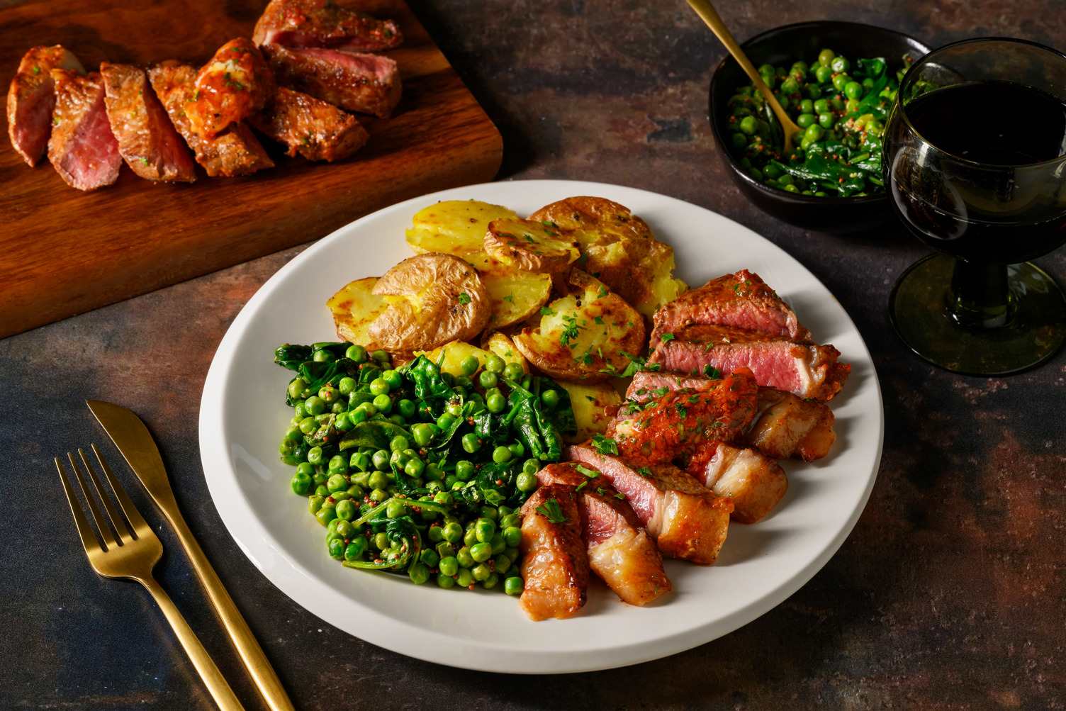 Sirloin Steak and Sun-Dried Tomato Butter Sauce