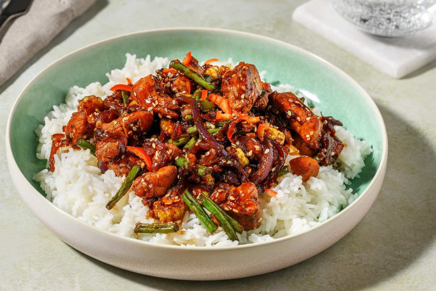 Speedy Teriyaki Sesame Chicken