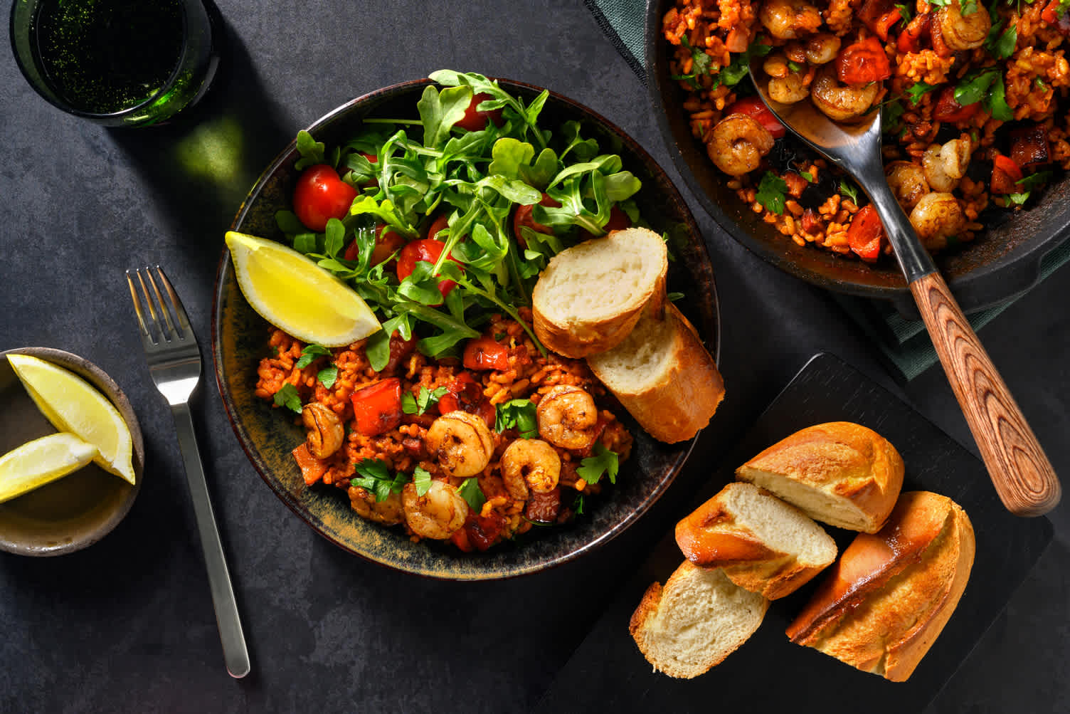 Ultimate King Prawn and Chorizo Paella