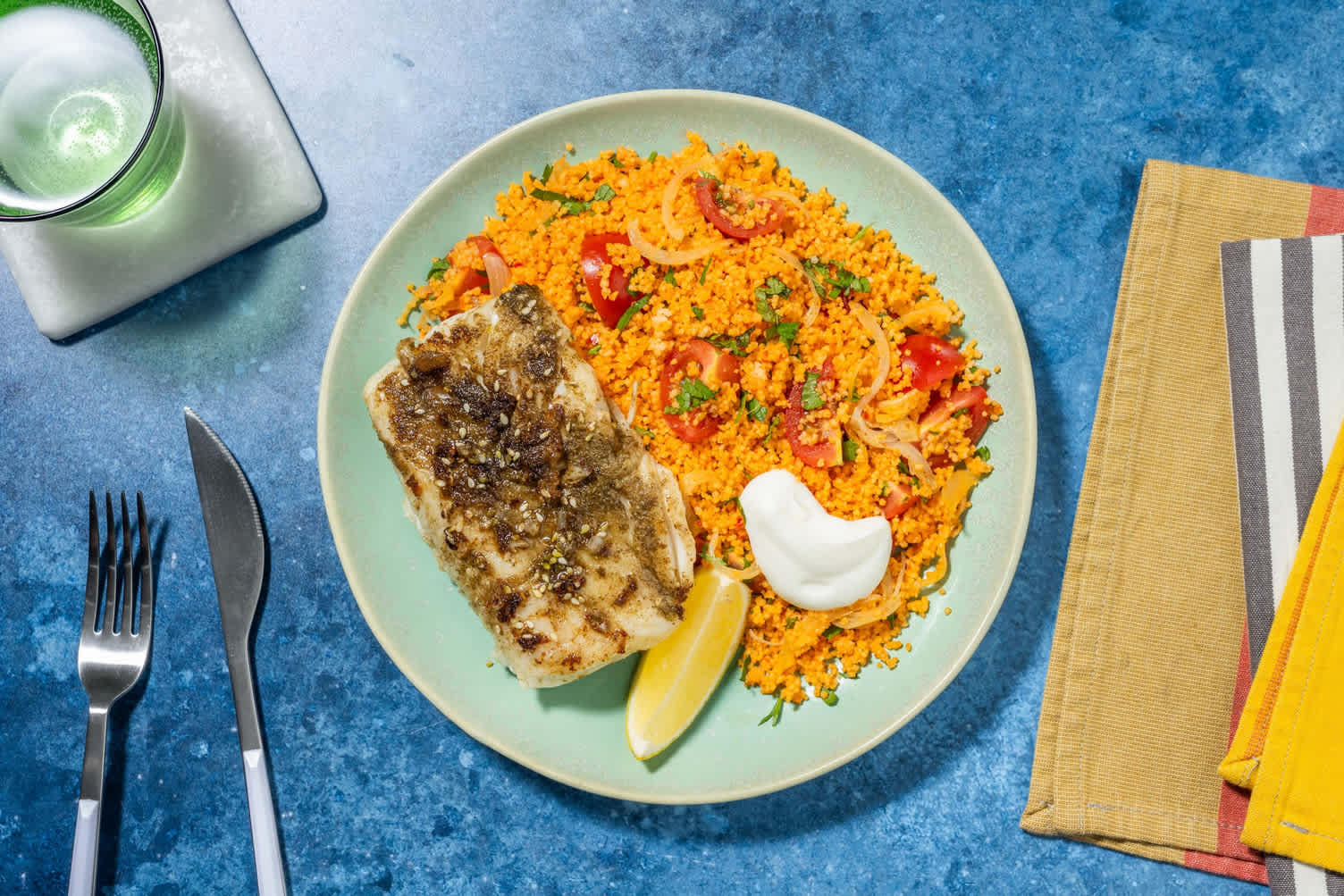 Mediterraner Za'atar Seehecht